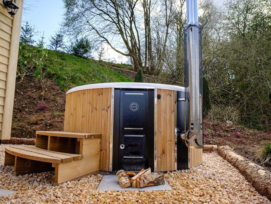 Lintmill Lodges - Heather Shepherds Hut Sorn Esterno foto